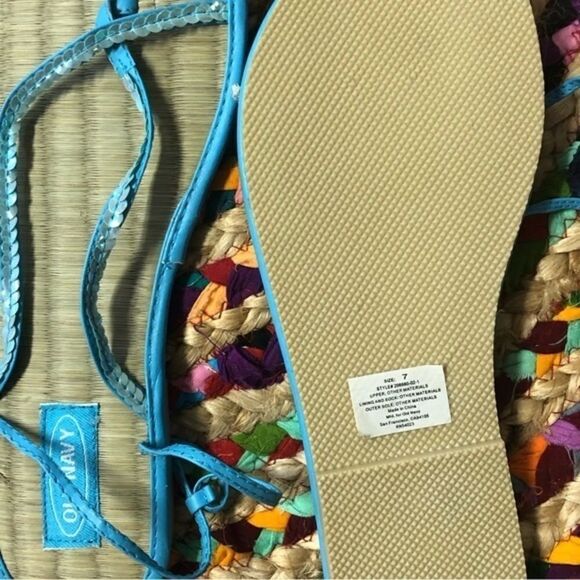 NWOT gladiator sandal flats 7 - Picture 2 of 2